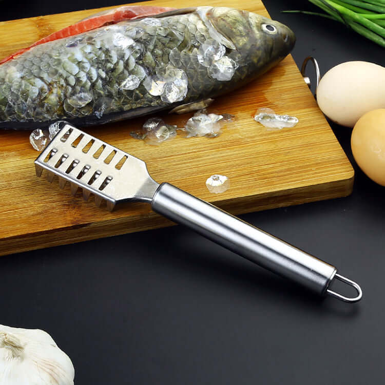 Stainless Steel Fish and Seafood Scale Remover