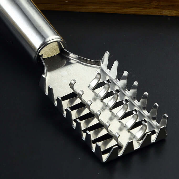 Stainless Steel Fish and Seafood Scale Remover