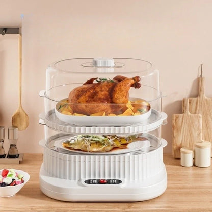 10L Electric Multi-layer Food Steamer